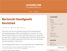 Tablet Screenshot of liligans.com